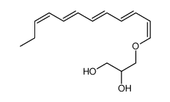 1-(1-glycero)dodeca-1,3,5,7,9-pentaene结构式
