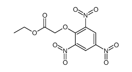 picryloxy-acetic acid ethyl ester Structure