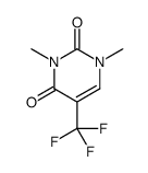 1,3-dimethyl-5-(trifluoromethyl)pyrimidine-2,4-dione结构式