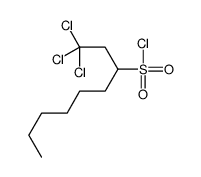 1,1,1-trichlorononane-3-sulfonyl chloride结构式