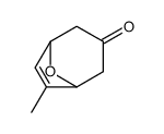6-methyl-8-oxabicyclo[3.2.1]oct-6-en-3-one Structure