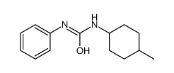 1-(4-methylcyclohexyl)-3-phenylurea结构式