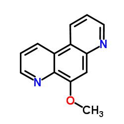 5-甲氧基-4,7-邻二氮杂菲结构式
