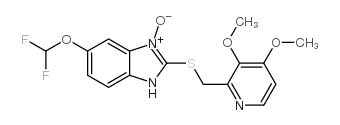 泮托拉唑硫化物N-氧化物(泮托拉唑杂质)结构式