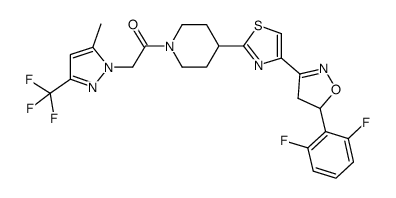 氟噻唑吡乙酮结构式