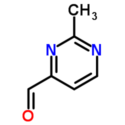 2-Methylpyrimidine-4-carbaldehyde Structure