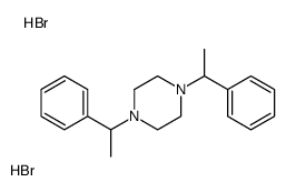 1,4-bis(1-phenylethyl)piperazine,dihydrobromide Structure
