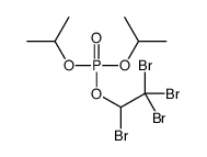 dipropan-2-yl 1,2,2,2-tetrabromoethyl phosphate Structure