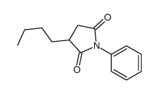 3-butyl-1-phenylpyrrolidine-2,5-dione Structure