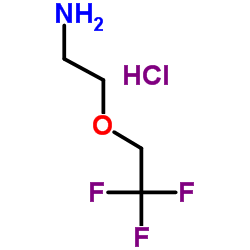 2-(2,2,2-Trifluoroethoxy)ethanamine hydrochloride (1:1) Structure
