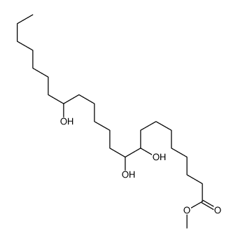 methyl 9,10,16-trihydroxytricosanoate Structure