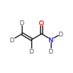 (2H3)-2-Propen(2H2)amide Structure
