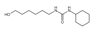 1-cyclohexyl-3-(6-hydroxyhexyl)urea结构式