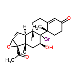 9-Bromo-16α,17-epoxy-11β-hydroxyprogesterone picture