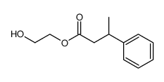 2-hydroxyethyl 2-phenylpropanoate结构式