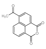 4-acetylnaphthalic anhydride Structure