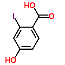 4-Hydroxy-2-iodobenzoic acid structure