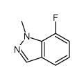 7-氟-1-甲基-1H-吲唑结构式