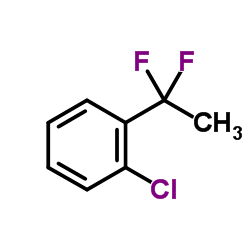 1-Chloro-2-(1,1-Difluoroethyl)benzene结构式