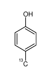 p-甲苯酚-甲基-13C结构式