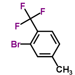 2-Bromo-4-methyl-1-(trifluoromethyl)benzene Structure