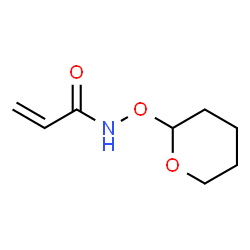 N-((四氢-2H-吡喃-2-基)氧基)丙烯酰胺结构式