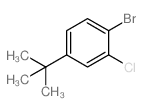 3-氯-4-溴叔丁基苯结构式