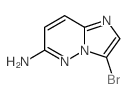 3-溴咪唑并[1,2-b]哒嗪-6-胺结构式