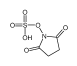 (2,5-dioxopyrrolidin-1-yl) hydrogen sulfate Structure