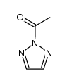 2-acetyl-2H-[1,2,3]triazole结构式