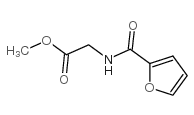 N-(2-呋喃基)甘氨酸甲酯结构式