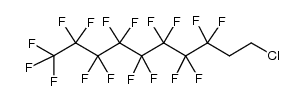 10-chloro-1,1,1,2,2,3,3,4,4,5,5,6,6,7,7,8,8-heptadecafluorodecane结构式