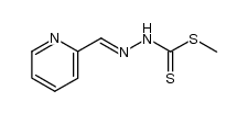 S-methyl-β-N-(2-pyridyl)-methylidene-dithiocarbazone结构式
