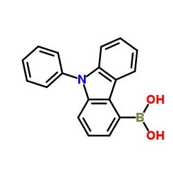 (9-phenyl-9H-carbazol-4-yl)boronic acid picture