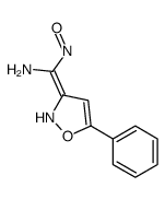 nitroso-(5-phenyl-1,2-oxazol-3-ylidene)methanamine Structure