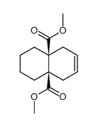 Δ2-Octalin-9,10-dicarbonsaeuredimethylester Structure