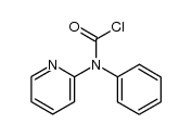 2-(N-chlorocarbonyl-N-phenyl)aminopyridine Structure