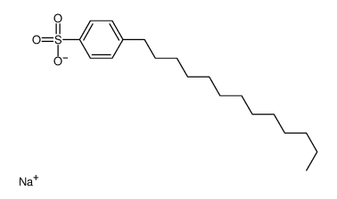 sodium,4-tridecylbenzenesulfonate Structure