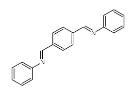 Benzenamine,N,N'-(1,4-phenylenedimethylidyne)bis- Structure