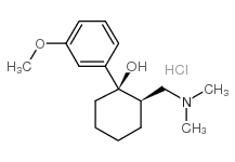 (+)-Tramadol Hydrochloride Structure