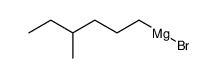 (4-methylhexyl)magnesium bromide Structure