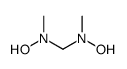 N-[[hydroxy(methyl)amino]methyl]-N-methylhydroxylamine结构式