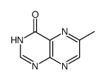 6-Methylpteridin-4(1H)-one Structure