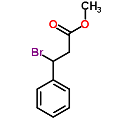 3-溴-3-苯基丙酸甲酯结构式