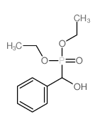 Phosphonic acid,P-(hydroxyphenylmethyl)-, diethyl ester结构式