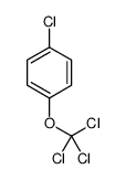 1-chloro-4-(trichloromethoxy)benzene Structure