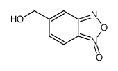 2,1,3-Benzoxadiazole-5-methanol,1-oxide结构式