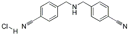 双(4-氰基苯甲基)胺盐酸盐结构式