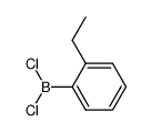 (2-ethylphenyl)dichloroborane Structure