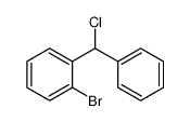 1-bromo-2-[chloro(phenyl)methyl]benzene结构式